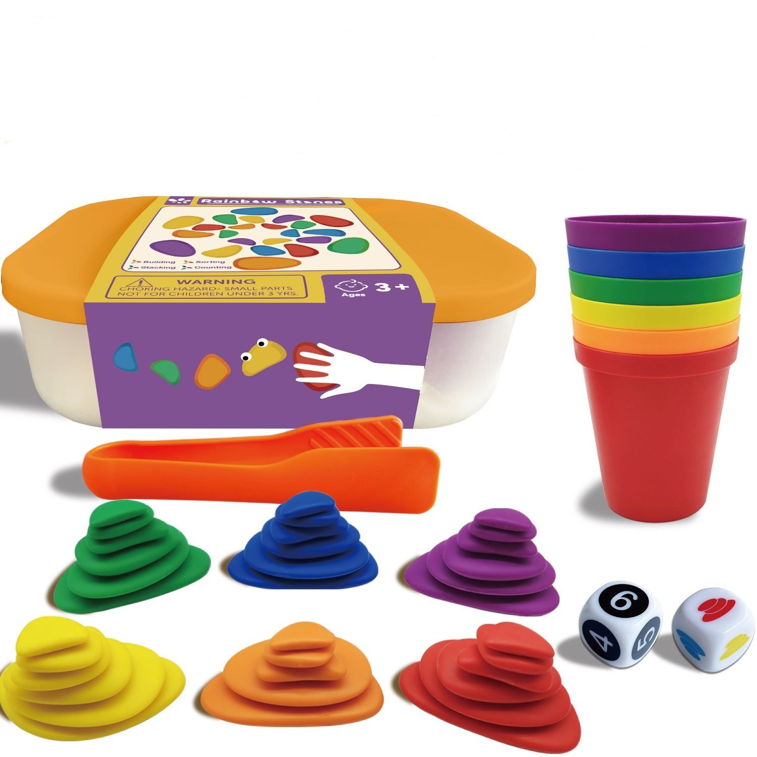 543 نشاط الفرز بألوان الأحجار - الصورة 1