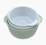 مجموعة الأوعية والمصفاة للعب الحسي