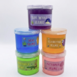 مجموعة سلايم "عالم البحار" الملونة