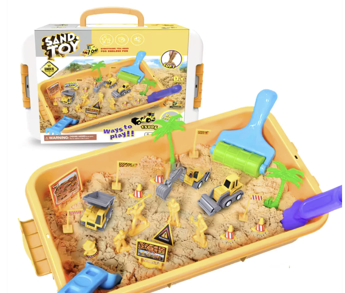 Product 17 صندوق "موقع البناء" الرملي - الصورة 1