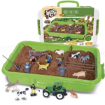 صندوق "المزرعة السعيدة" الرملي